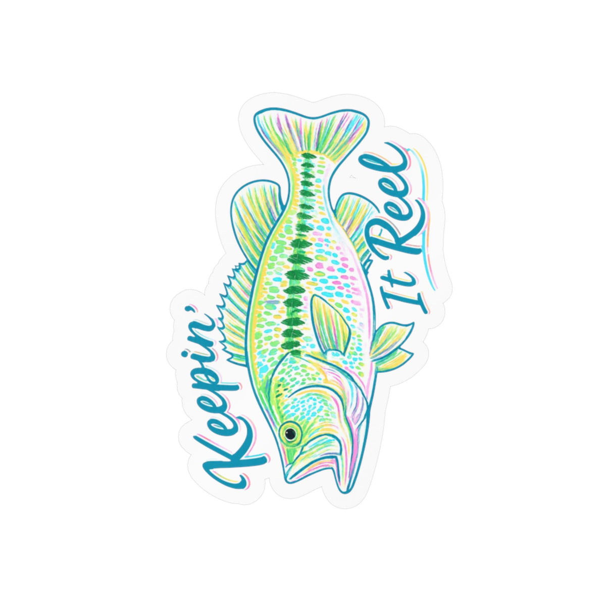 Keepin' It Reel Decal