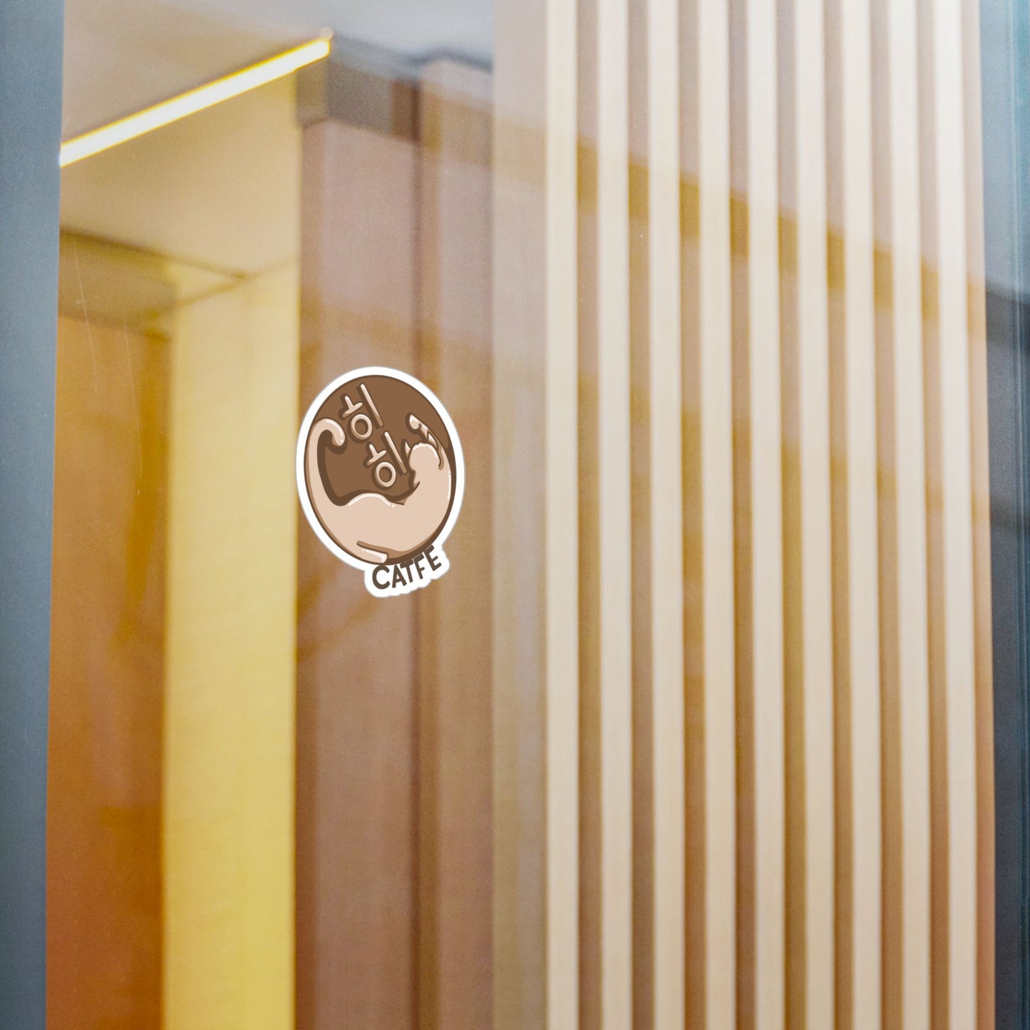 Catfe Decal