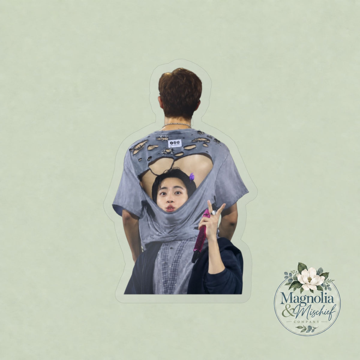 Jin Meme Decal