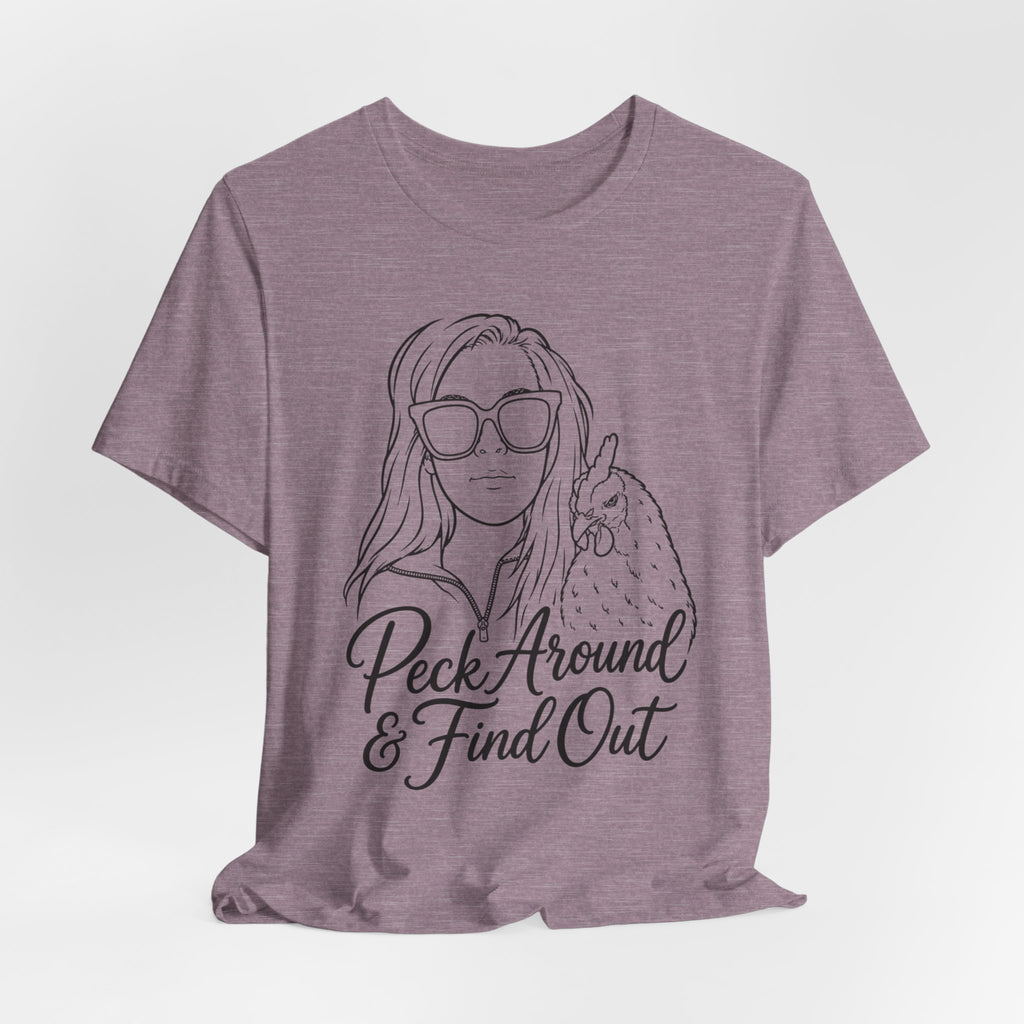 Peck Around Tee