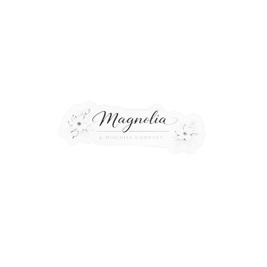 magnolia & mischief logo vinyl decal