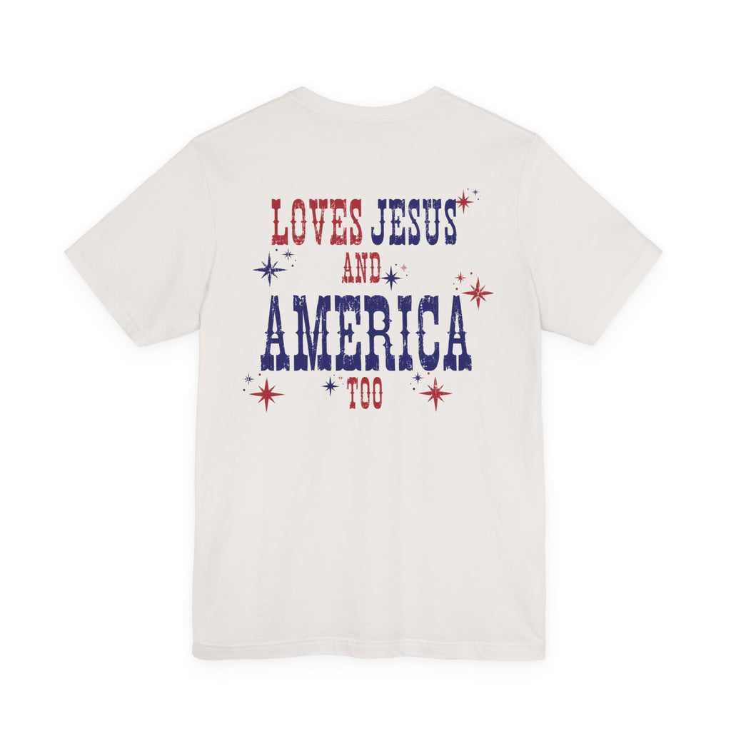 Patriotic & Jesus Tee