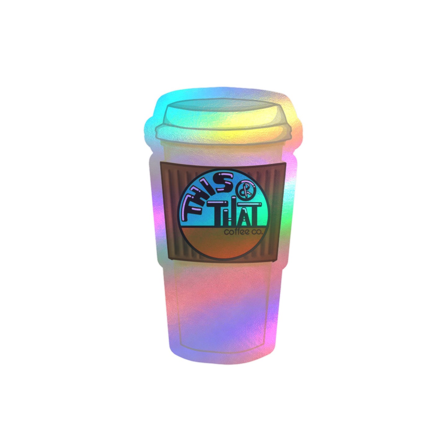 T&T Coffee Co Cup Decal