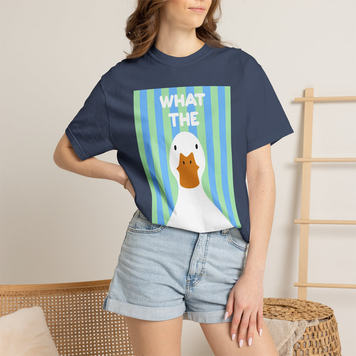 What The Duck Tee-COMFORT COLORS