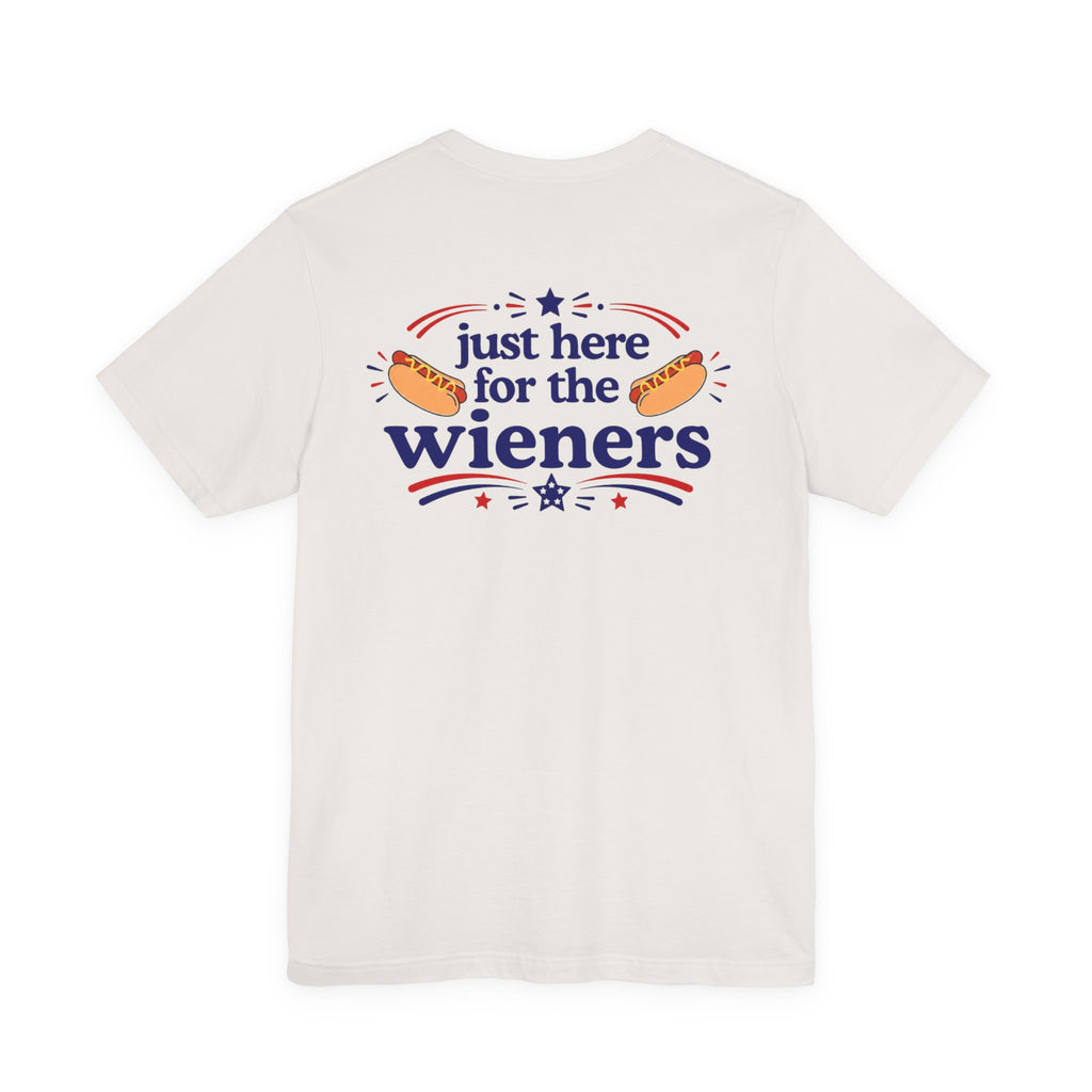 just here for the dogs tee
