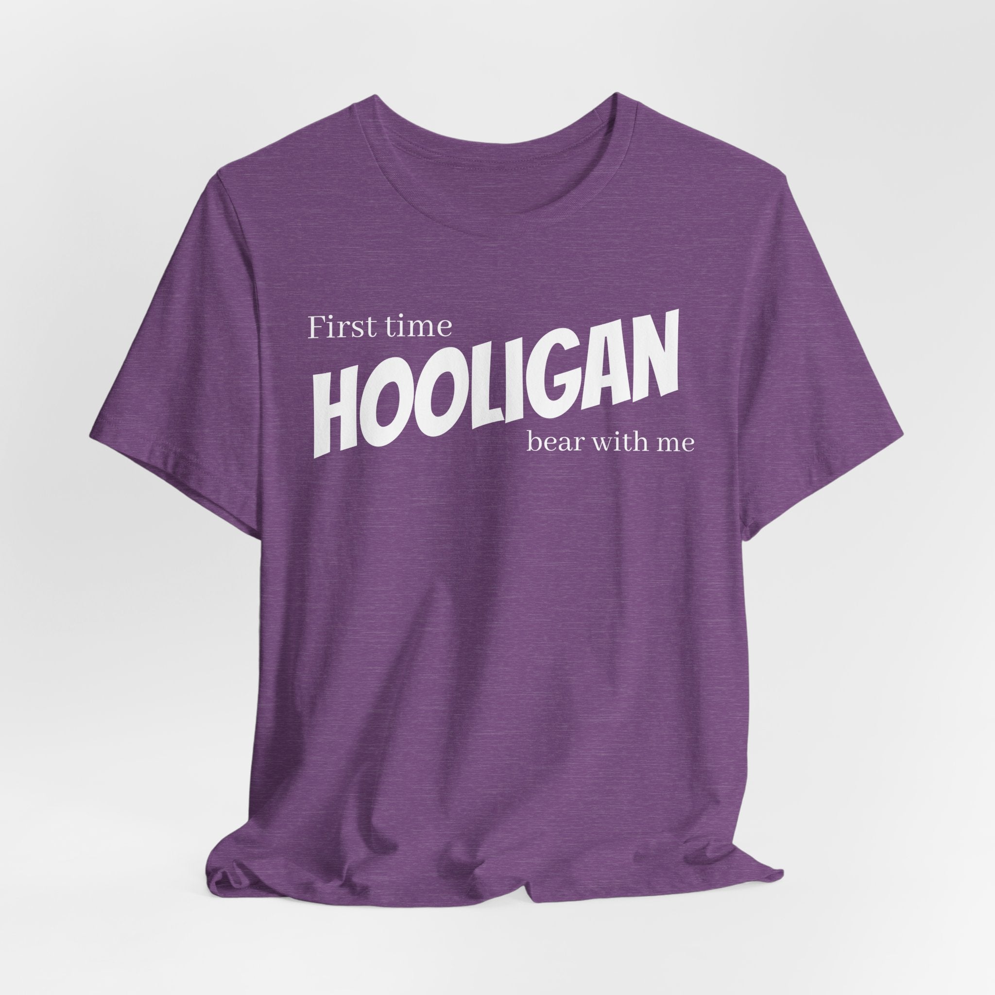 first time hooligan tee