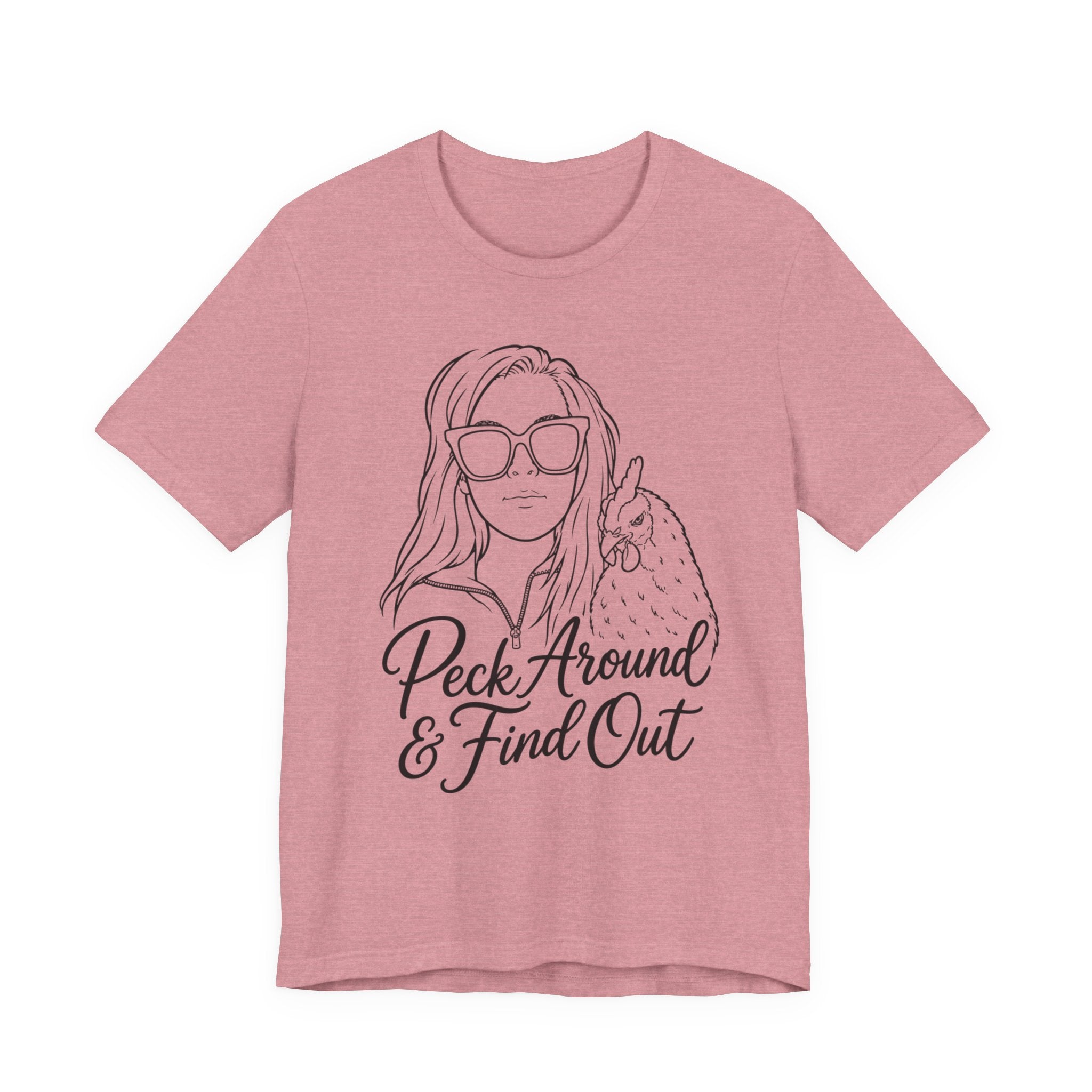 Peck Around Tee