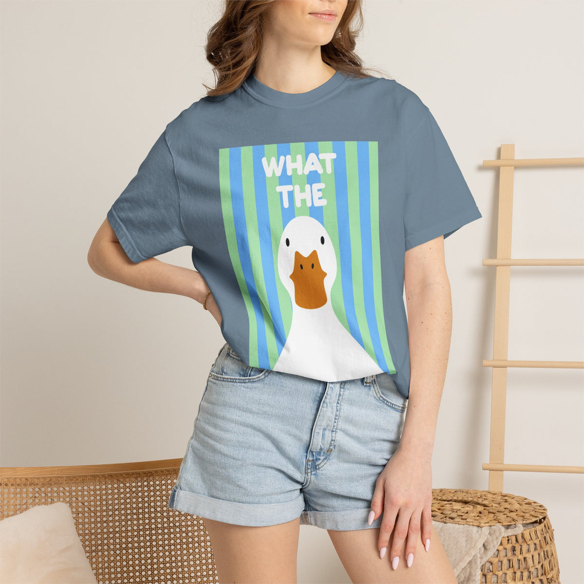 What The Duck Tee-COMFORT COLORS