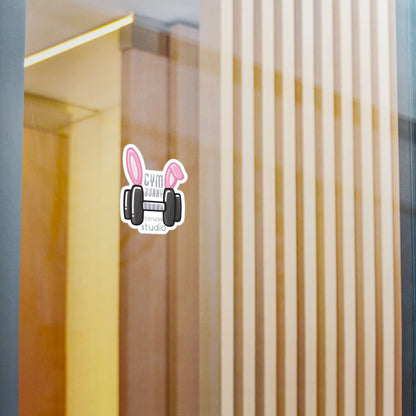 Gym Bunny Decal