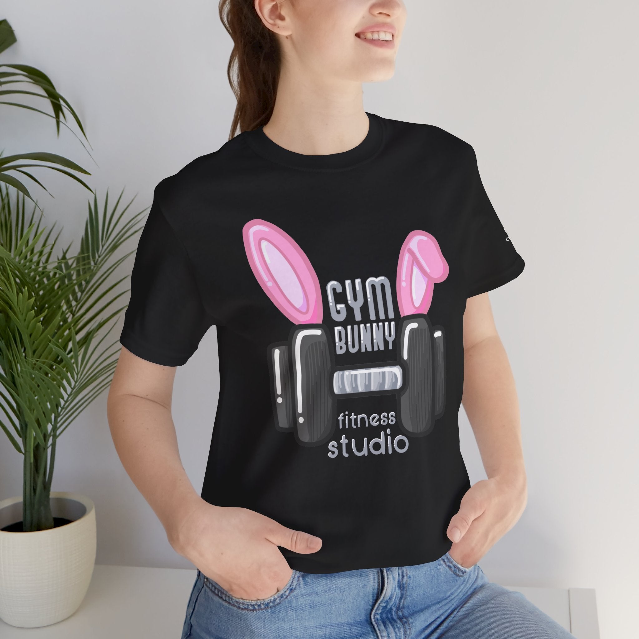 GYM BUNNY TEE: F.C ARTS COLLAB