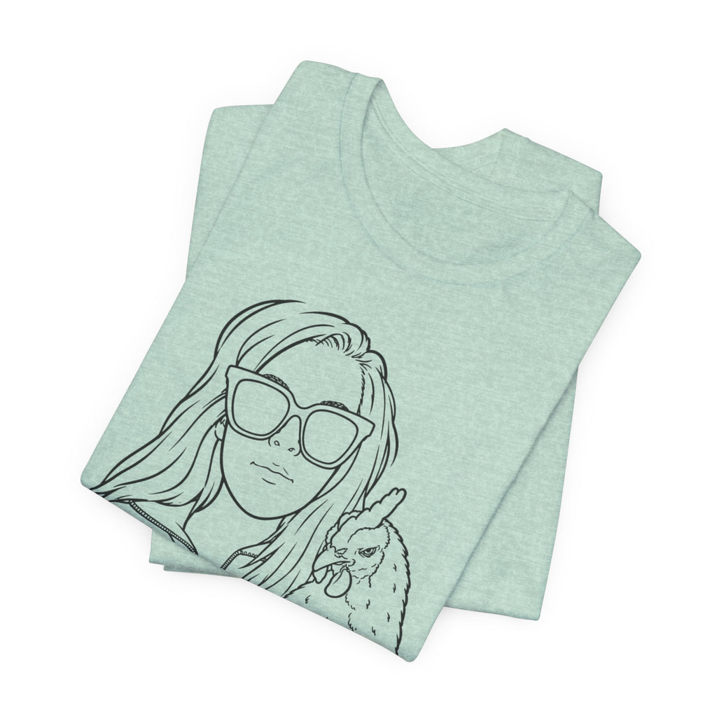 Peck Around Tee
