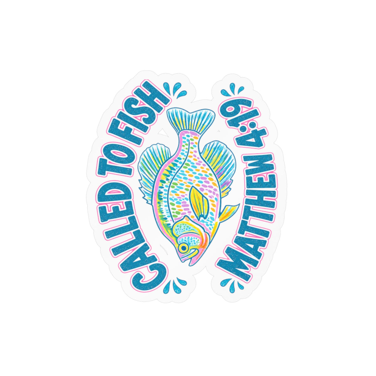 Called to Fish Decal