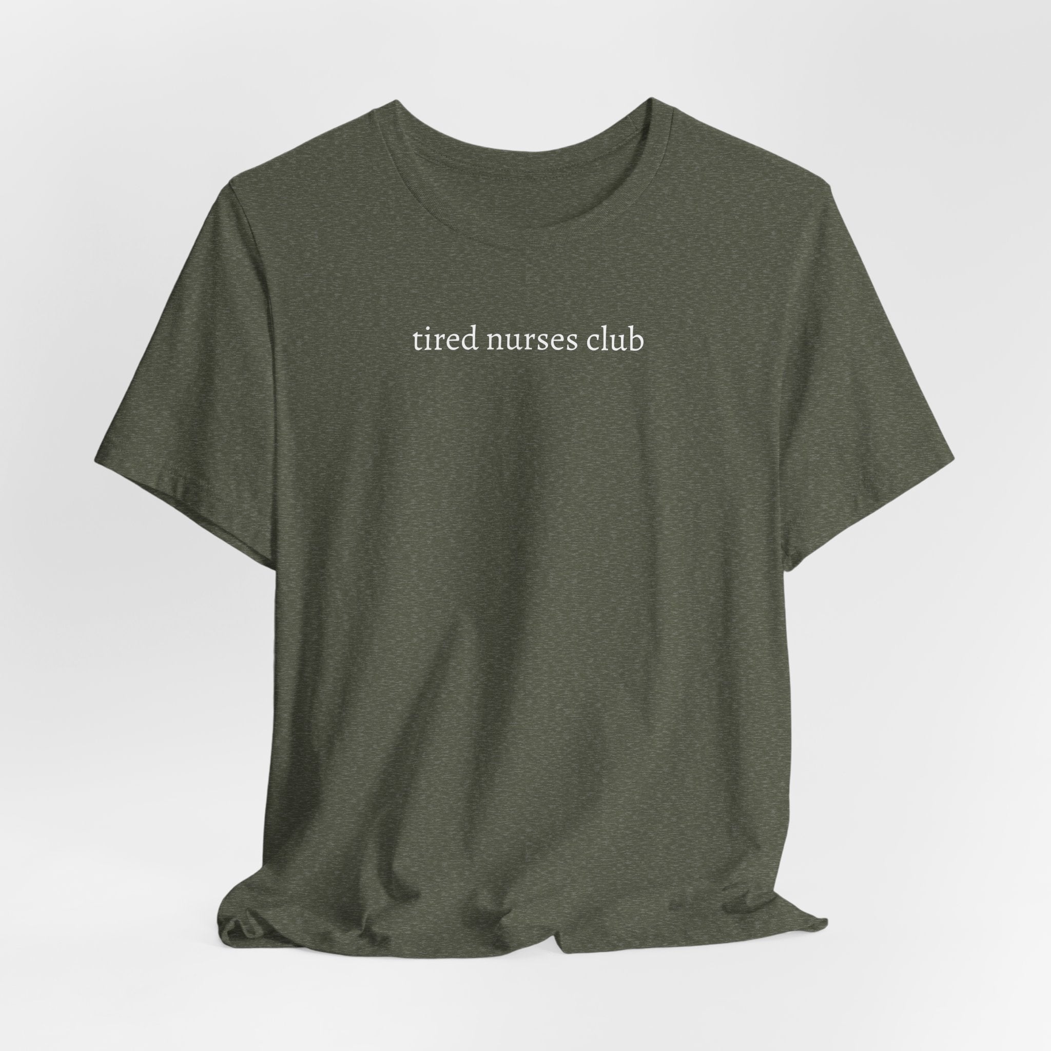 tired nurse tee