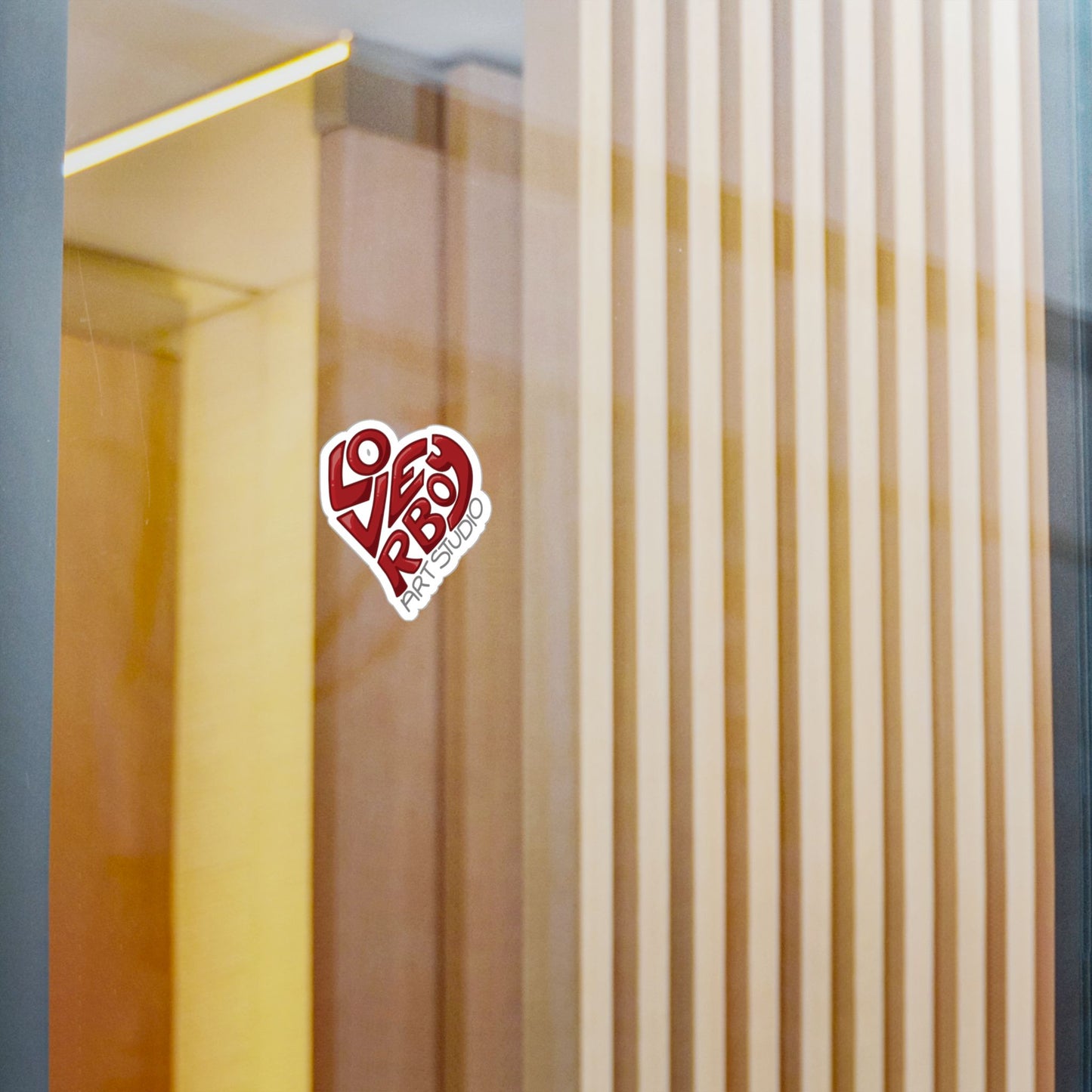 Loverboy Art Studio Decal
