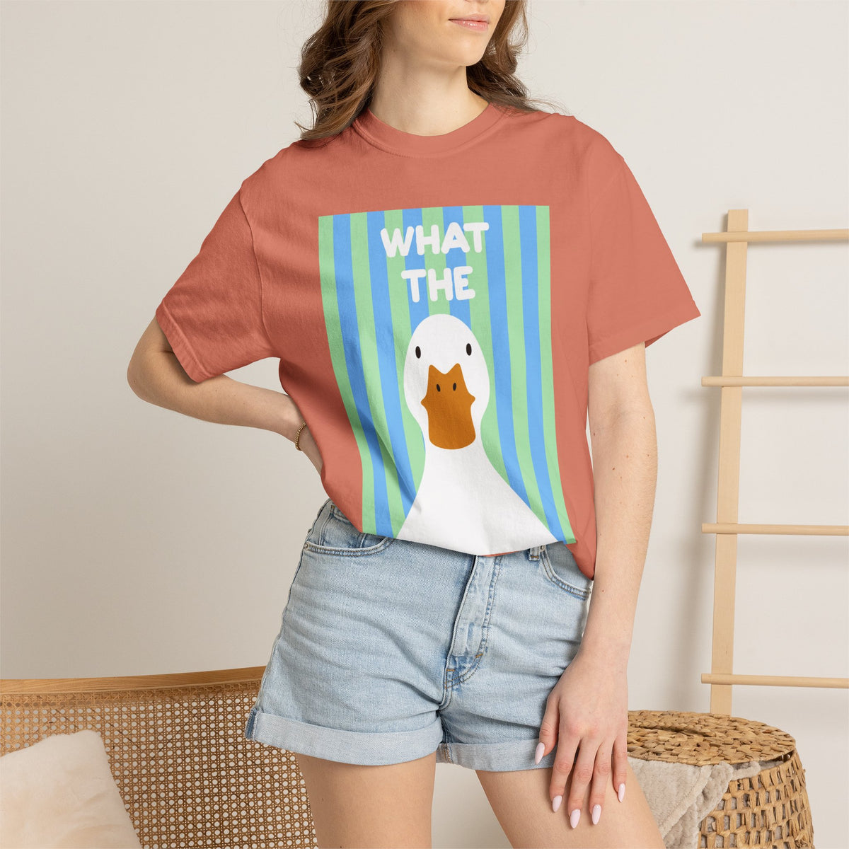 What The Duck Tee-COMFORT COLORS