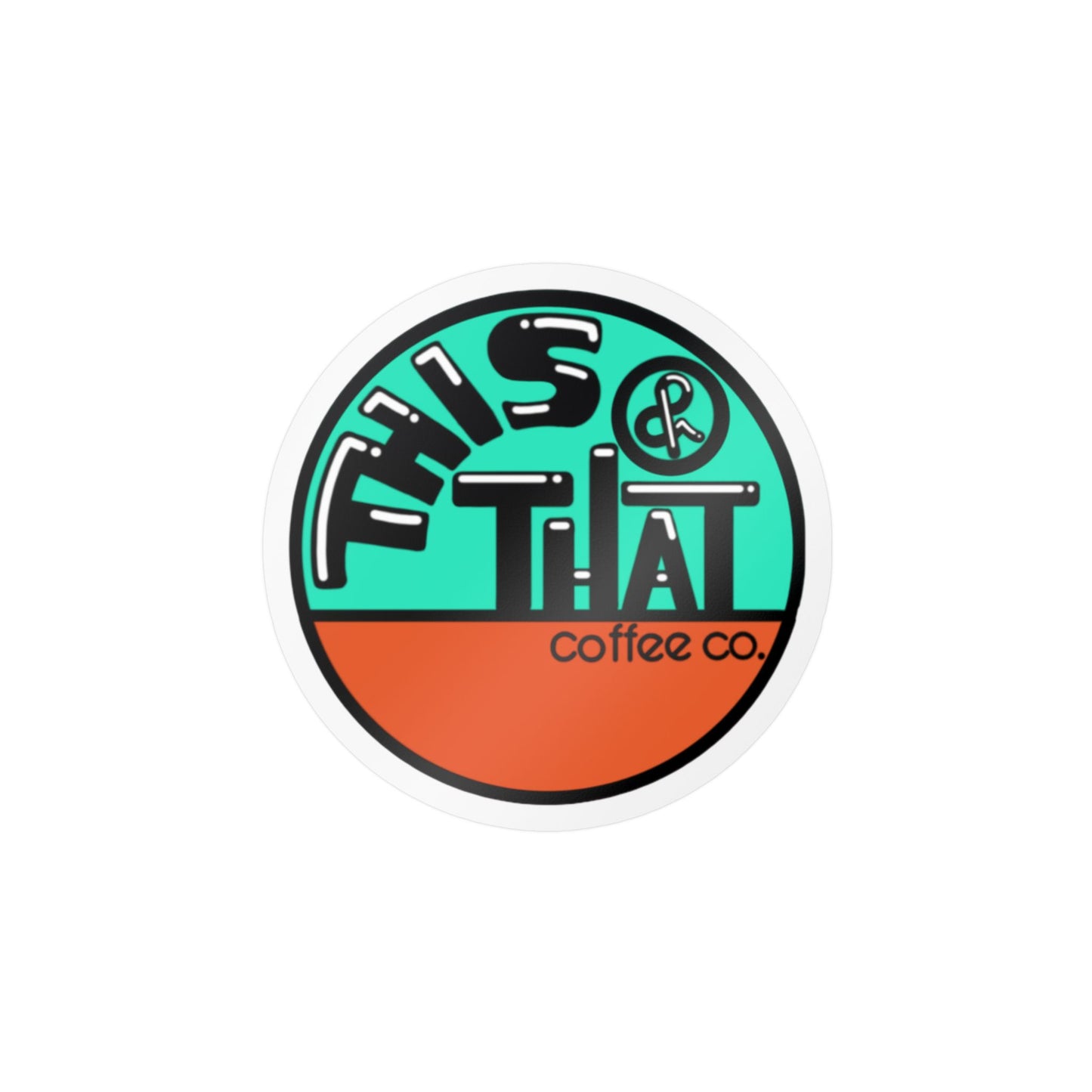 T&T Coffee Co Logo Decal