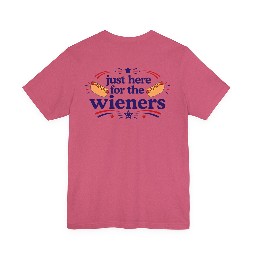 just here for the dogs tee