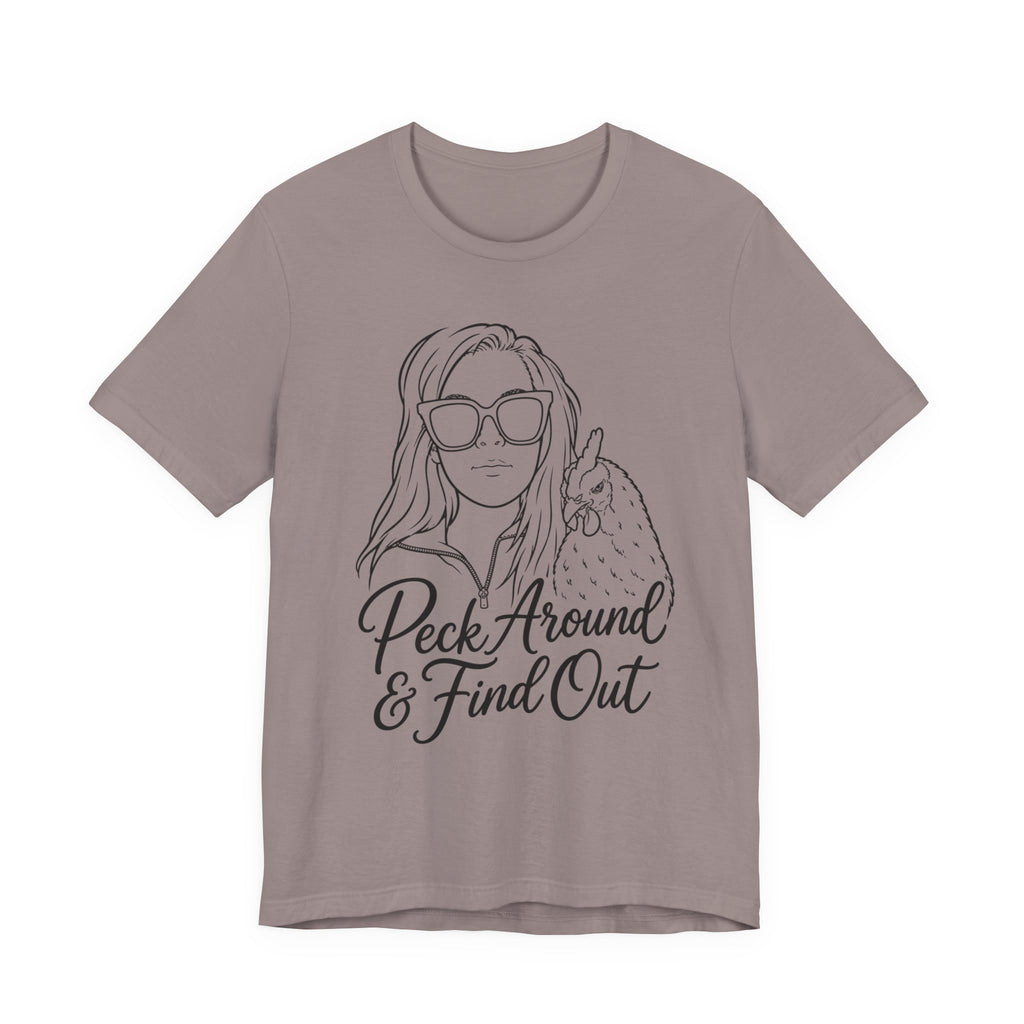 Peck Around Tee