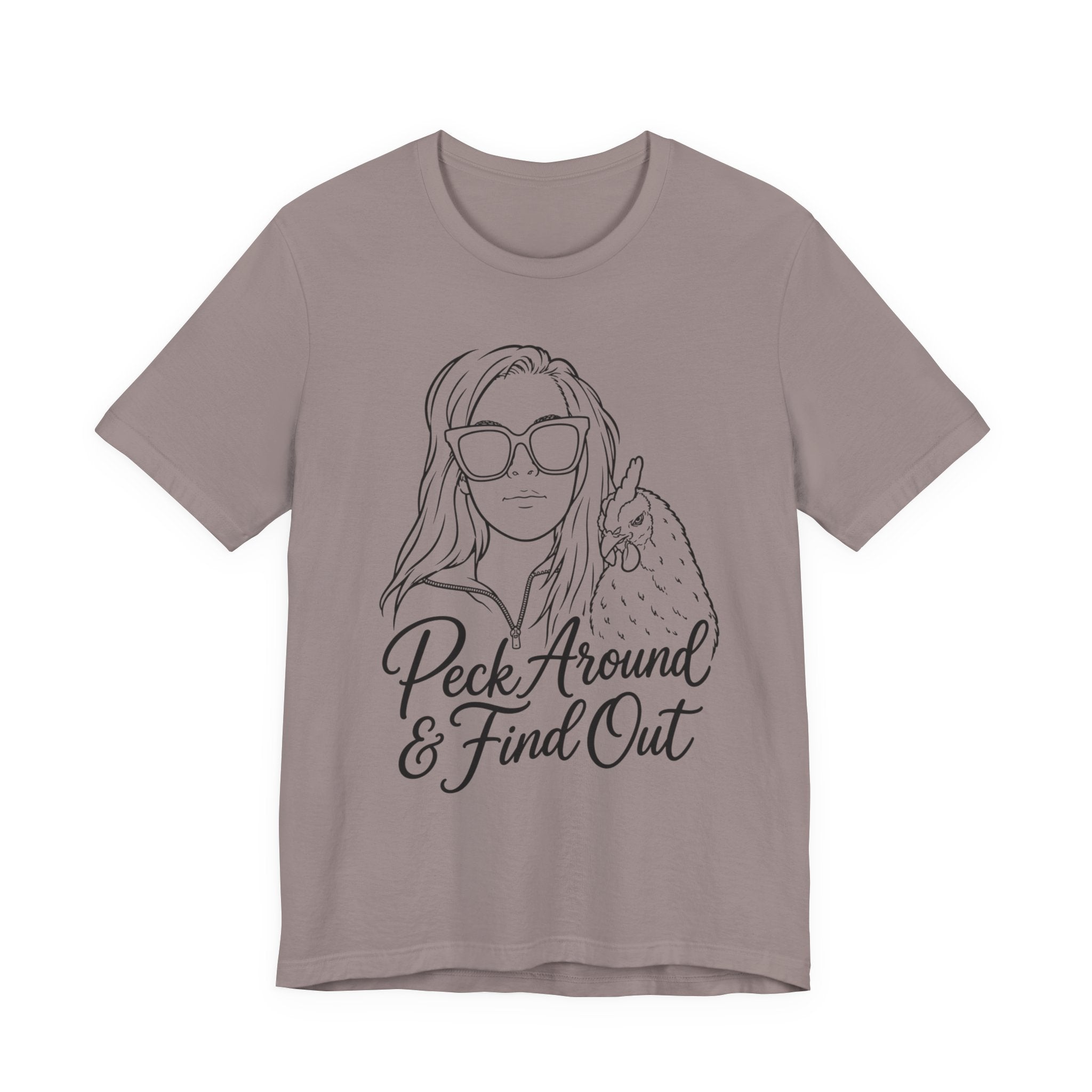 Peck Around Tee