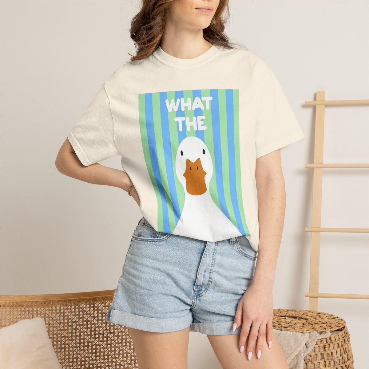 What The Duck Tee-COMFORT COLORS
