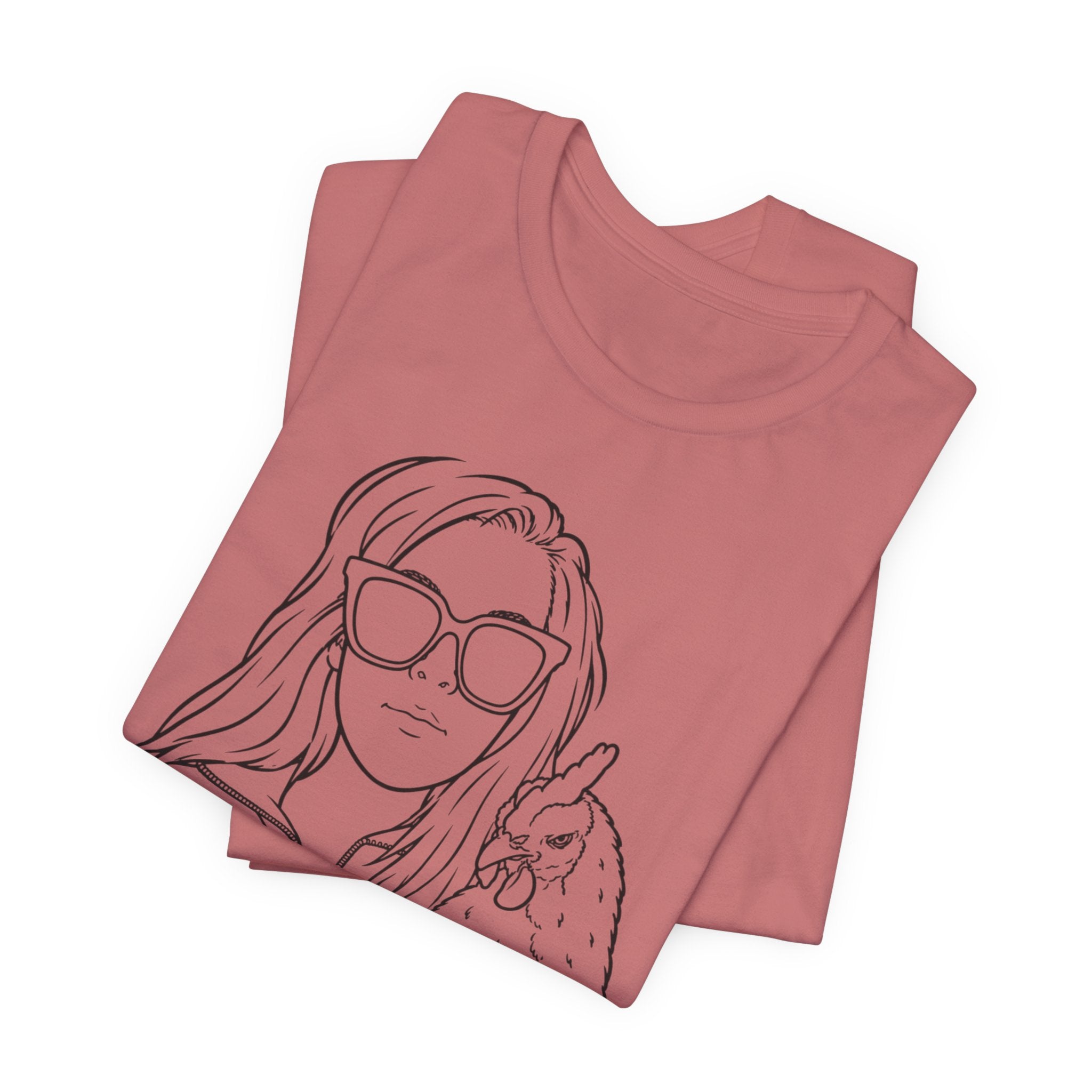 Peck Around Tee