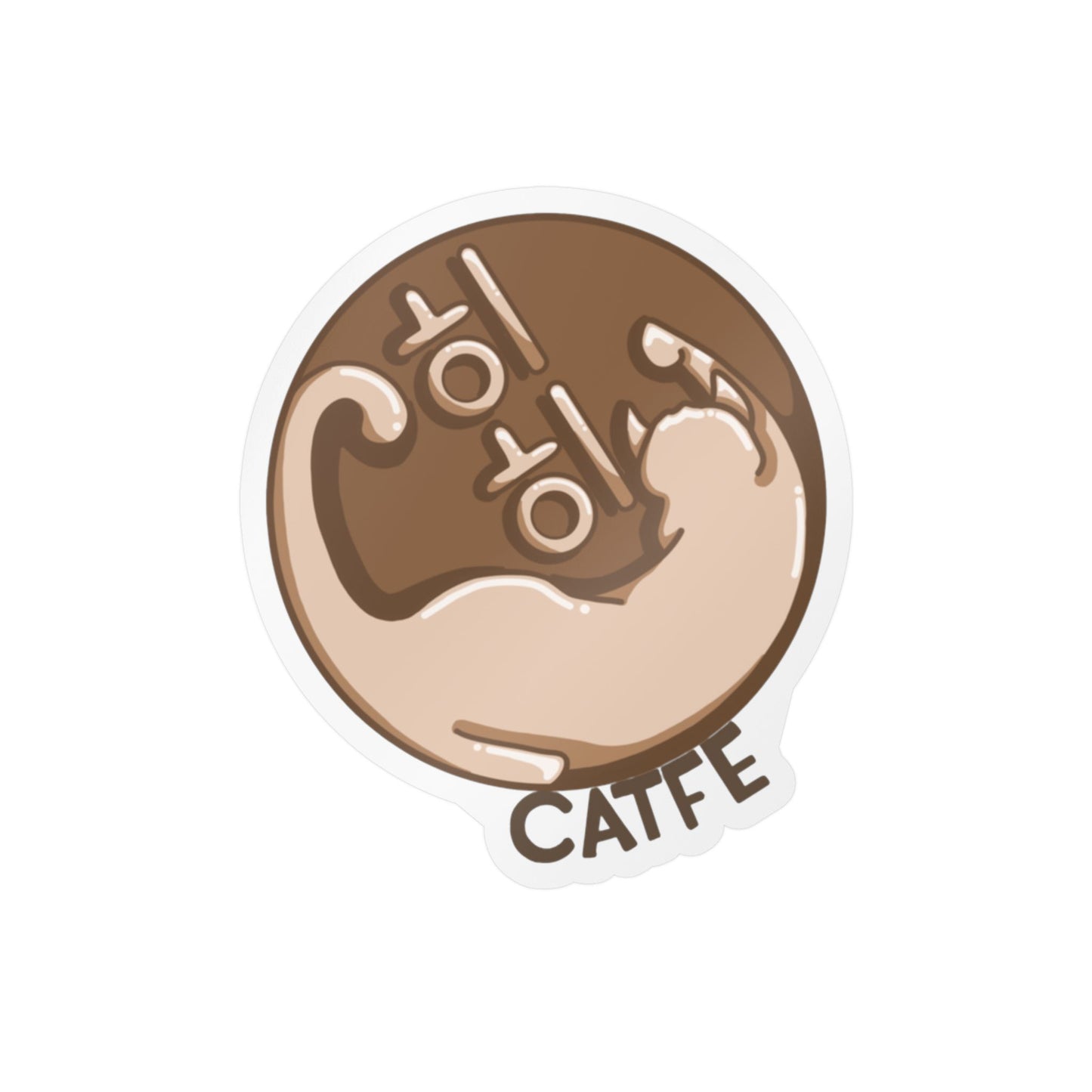 Catfe Decal