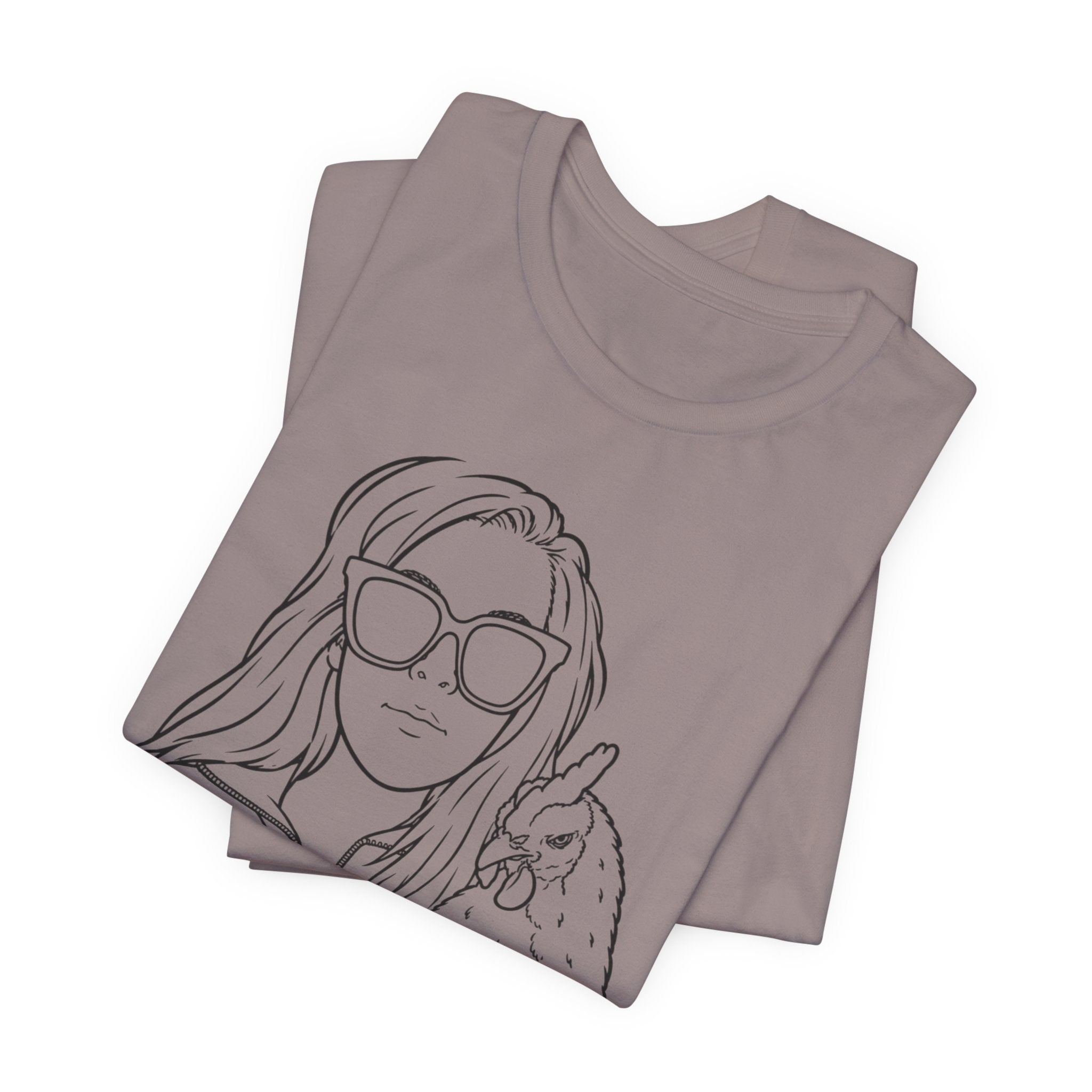 Peck Around Tee