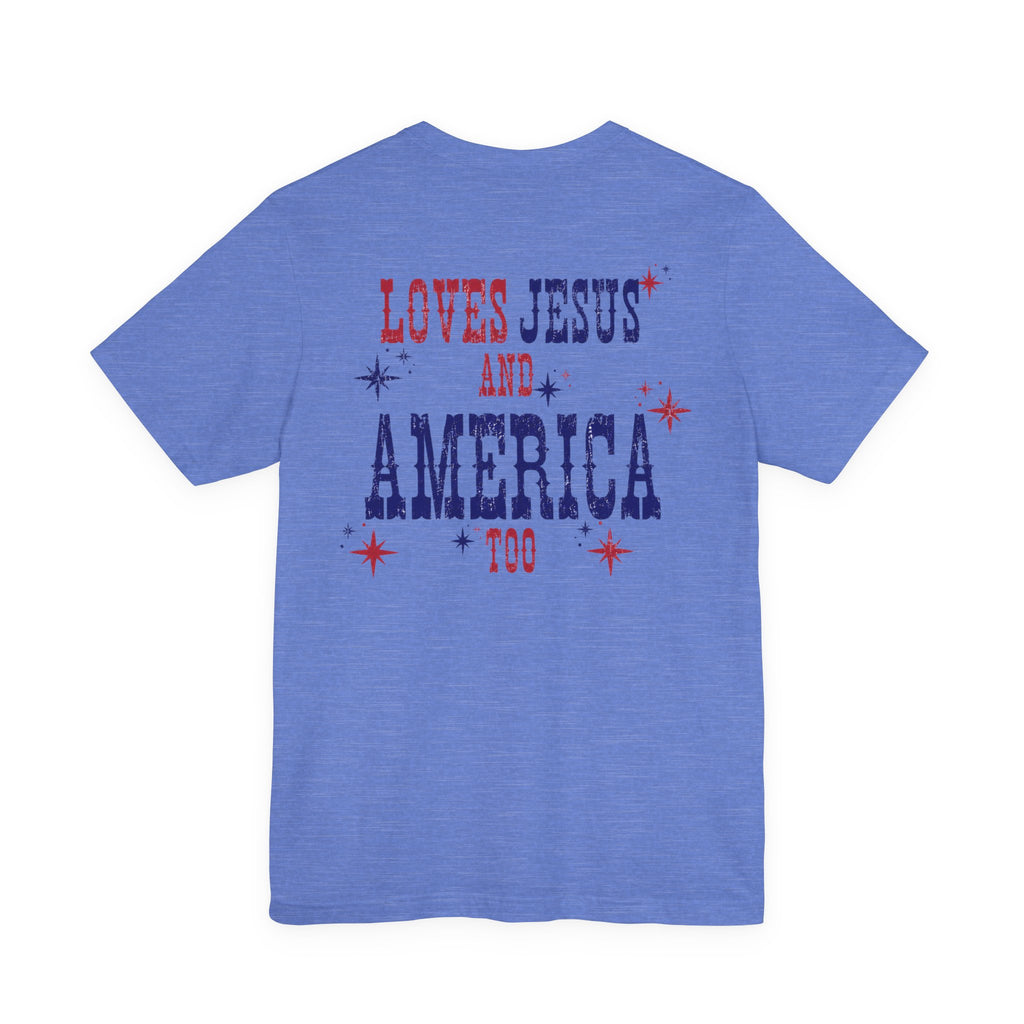 Patriotic & Jesus Tee