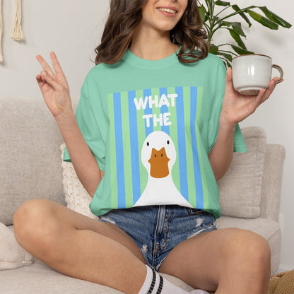 What The Duck Tee-COMFORT COLORS