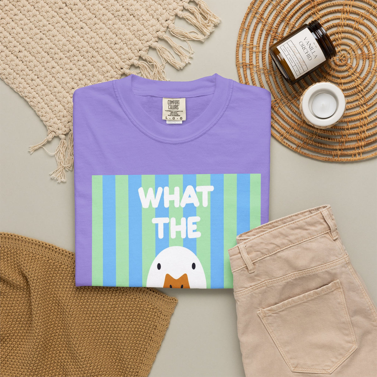What The Duck Tee-COMFORT COLORS