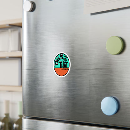 T&T Coffee Co Logo Decal