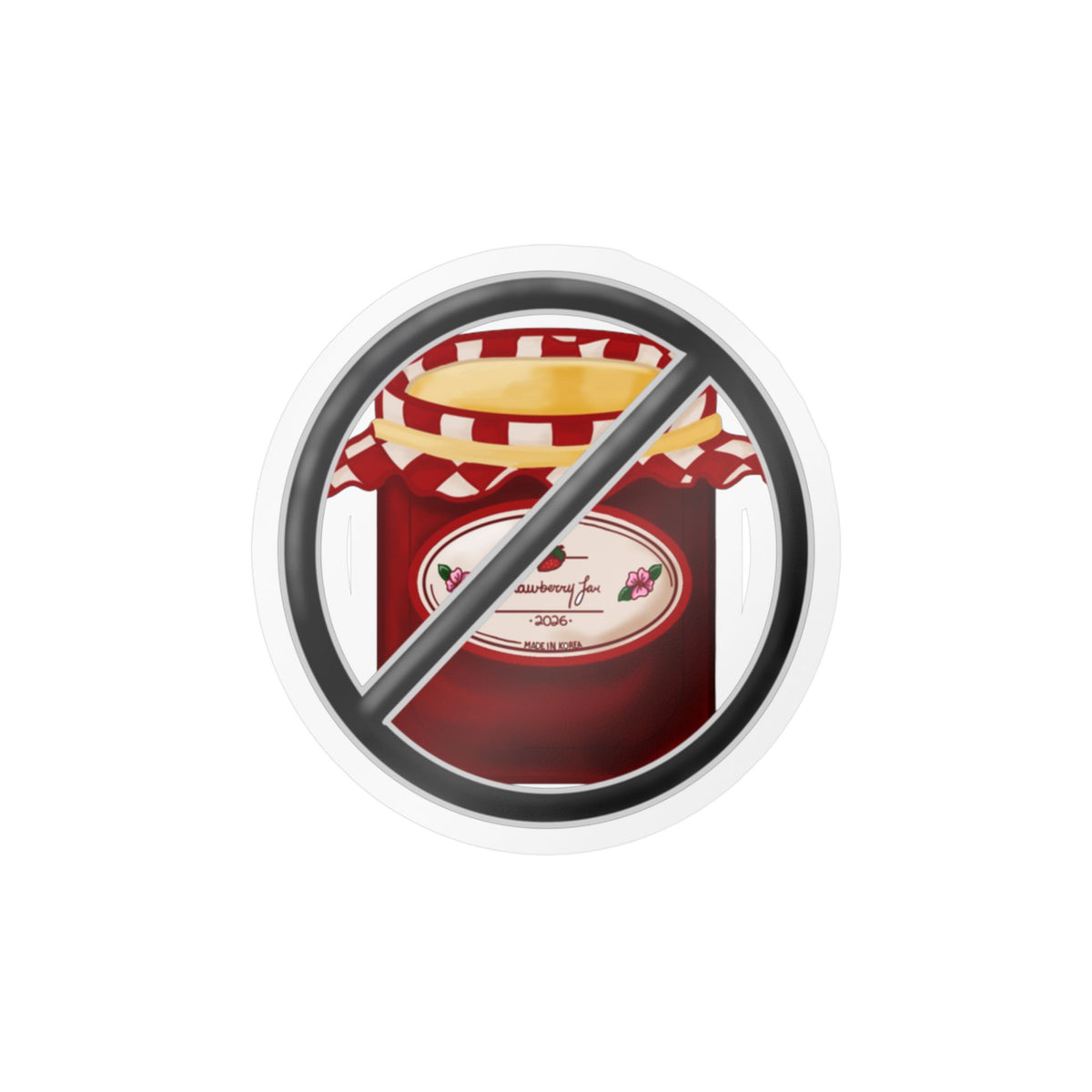 No Jams Decal