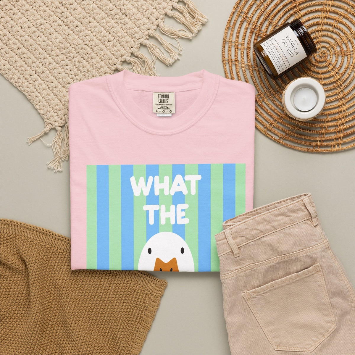 What The Duck Tee-COMFORT COLORS