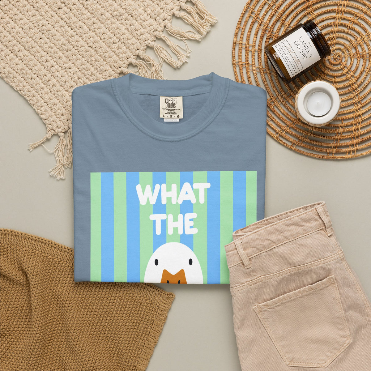 What The Duck Tee-COMFORT COLORS