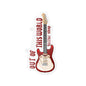 Out of this World Guitar Shop Decal