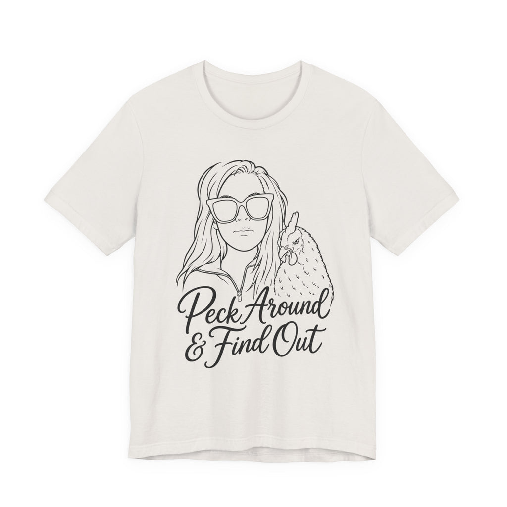 Peck Around Tee