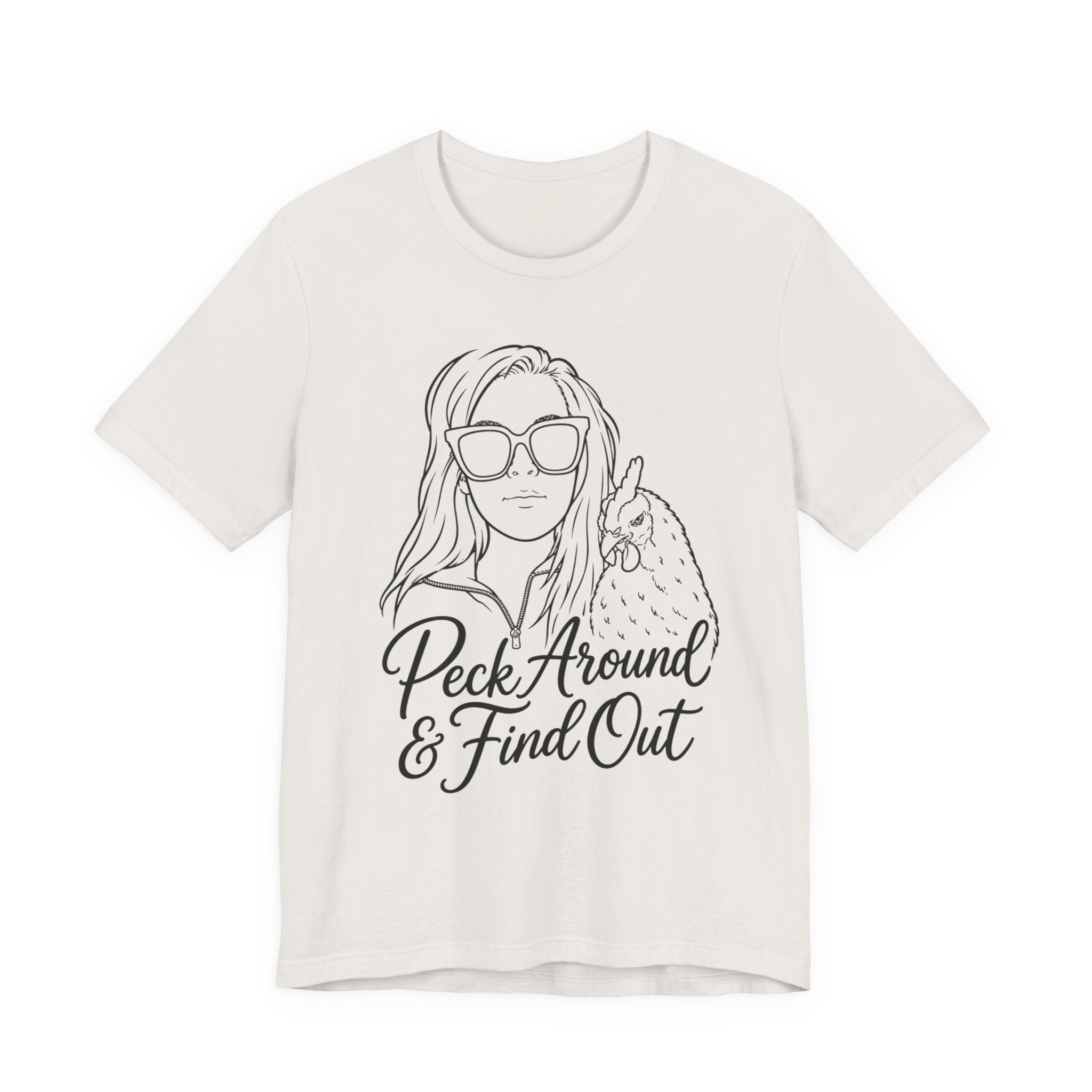 Peck Around Tee