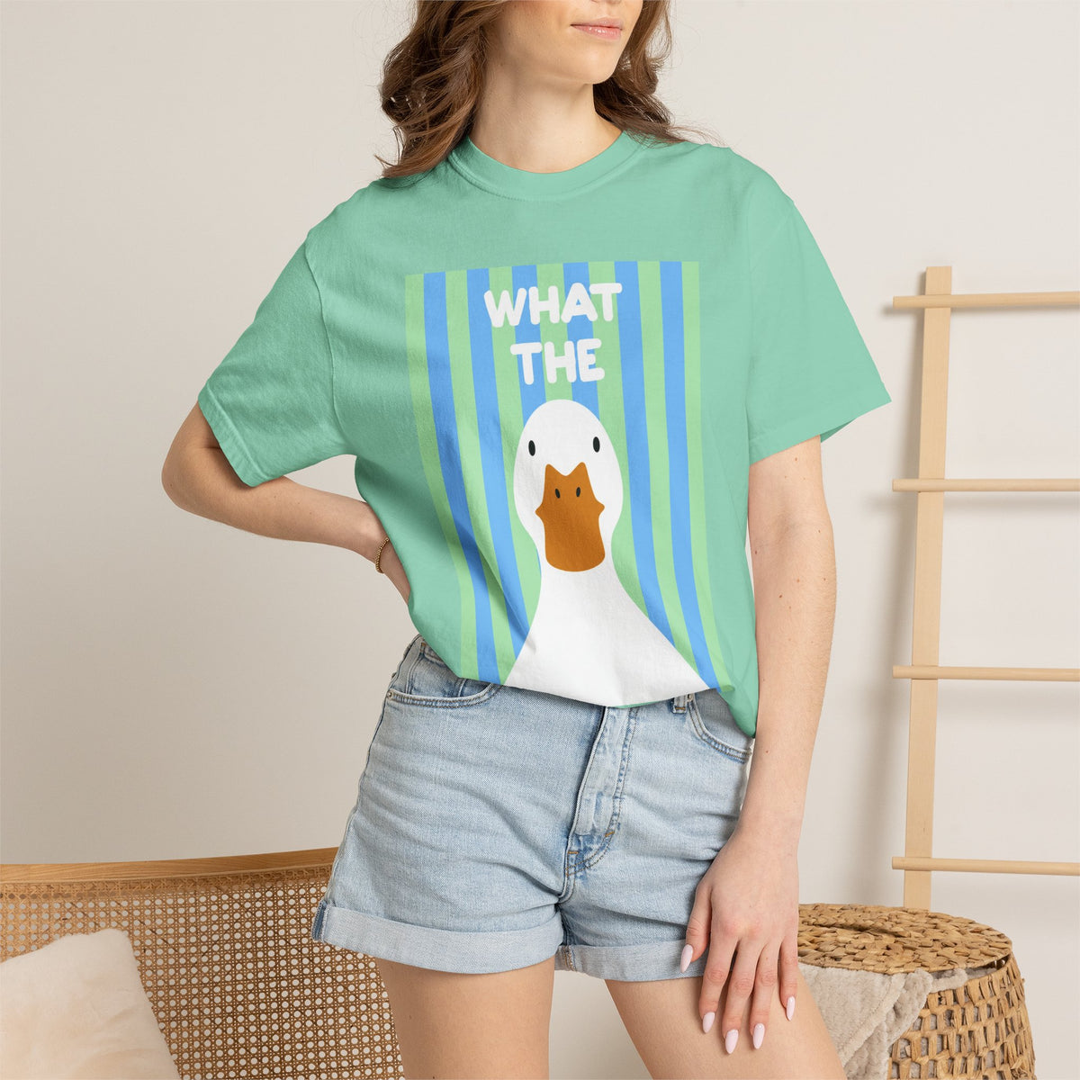 What The Duck Tee-COMFORT COLORS