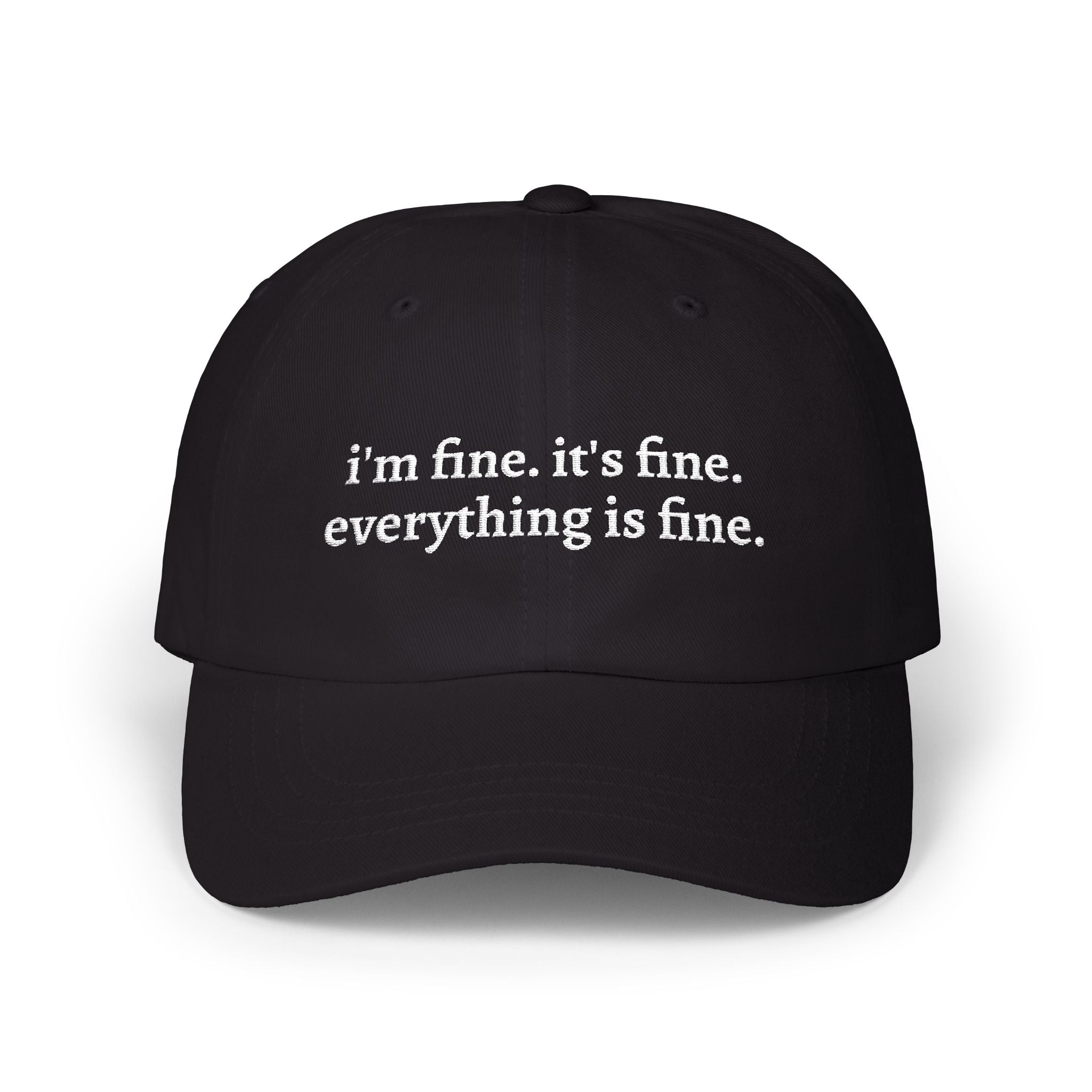 it’s fine baseball hat