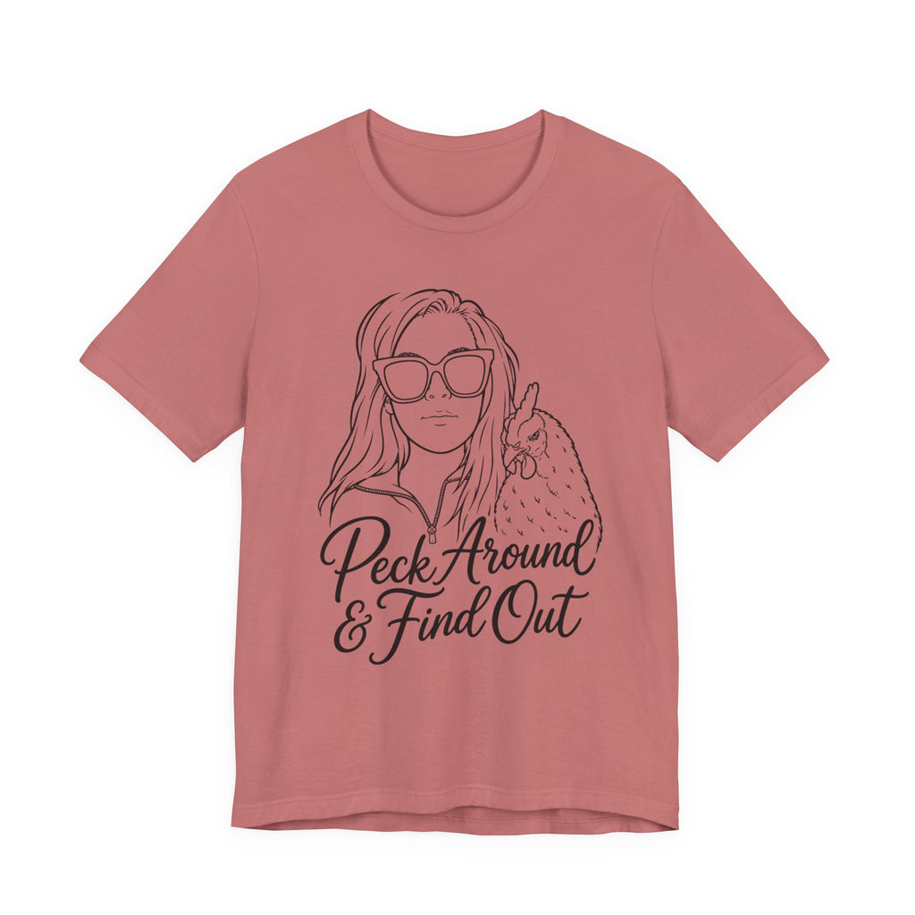 Peck Around Tee