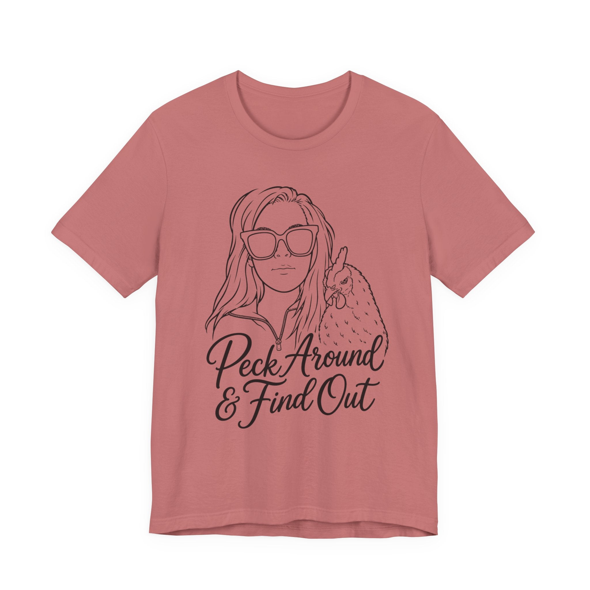 Peck Around Tee