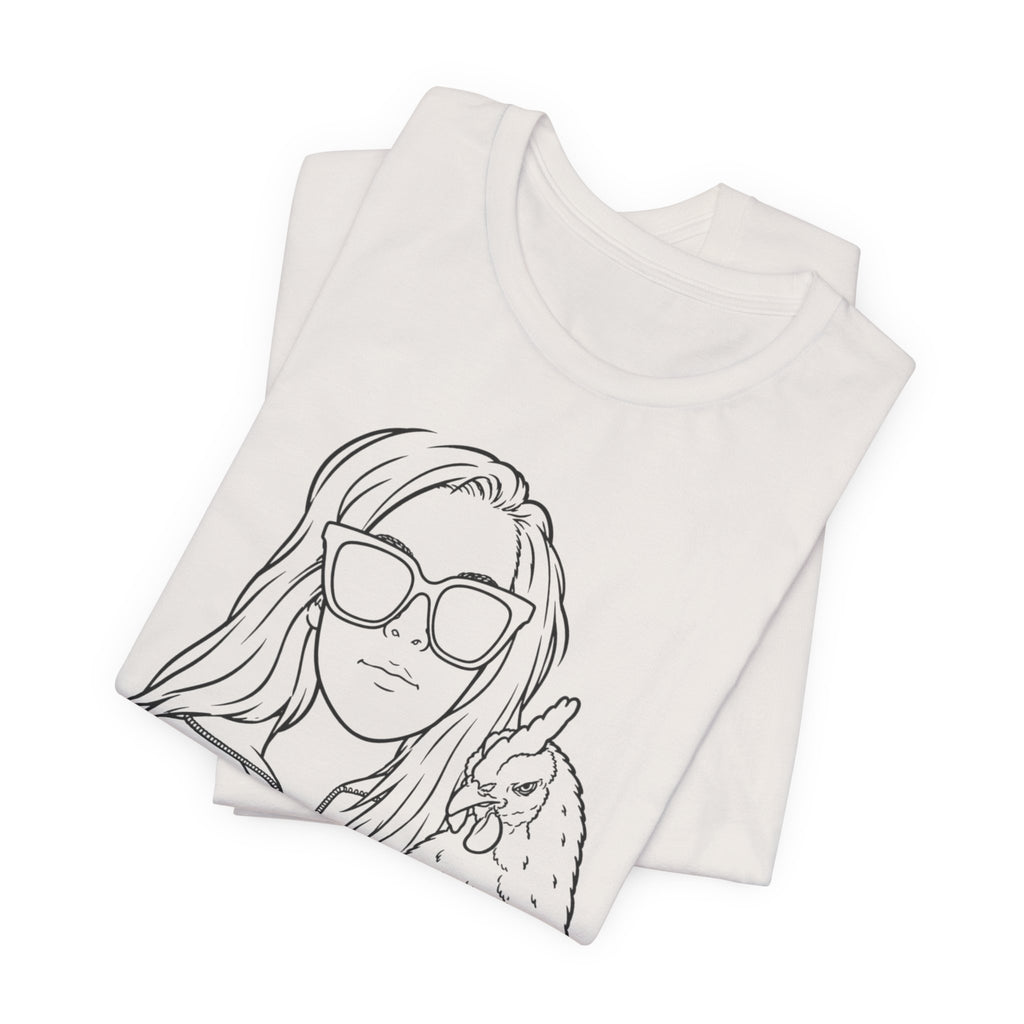 Peck Around Tee