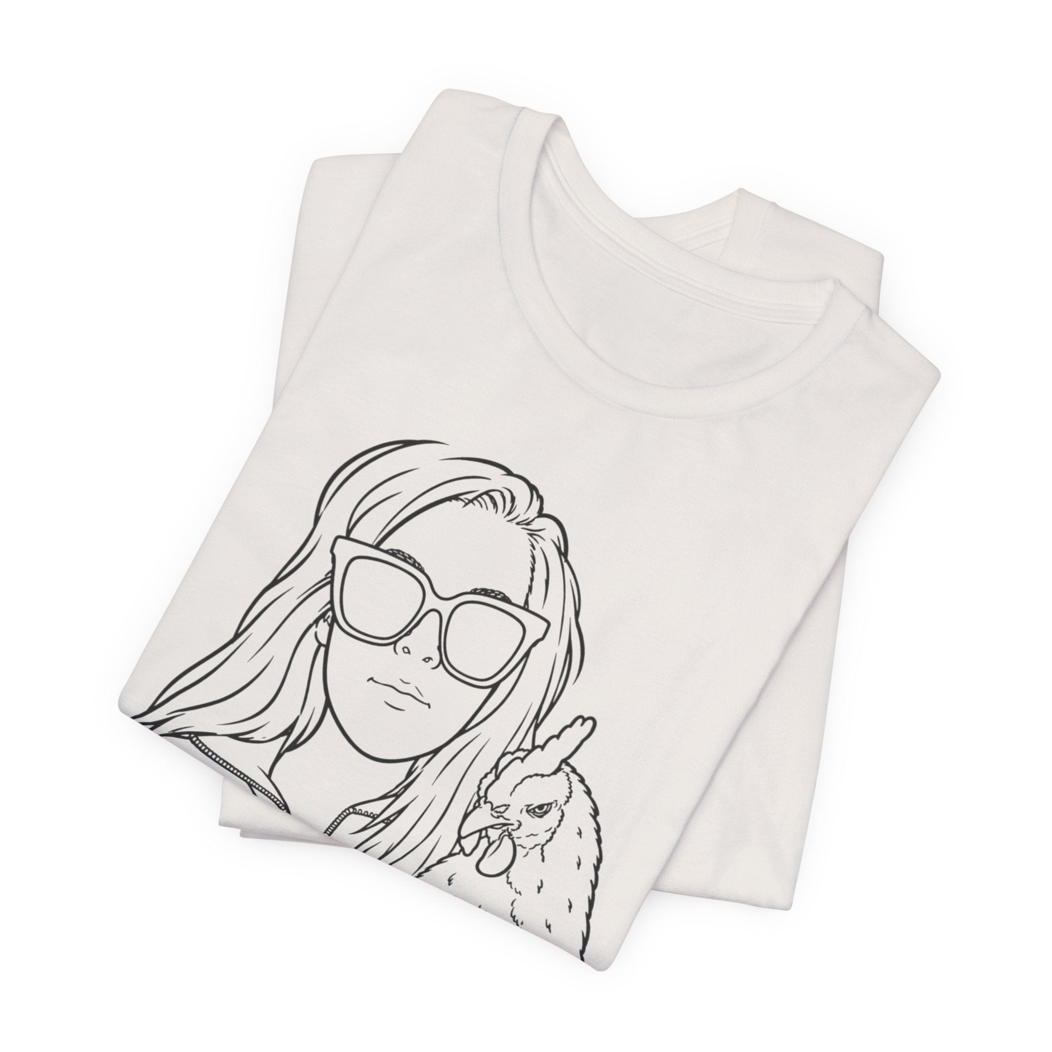 Peck Around Tee