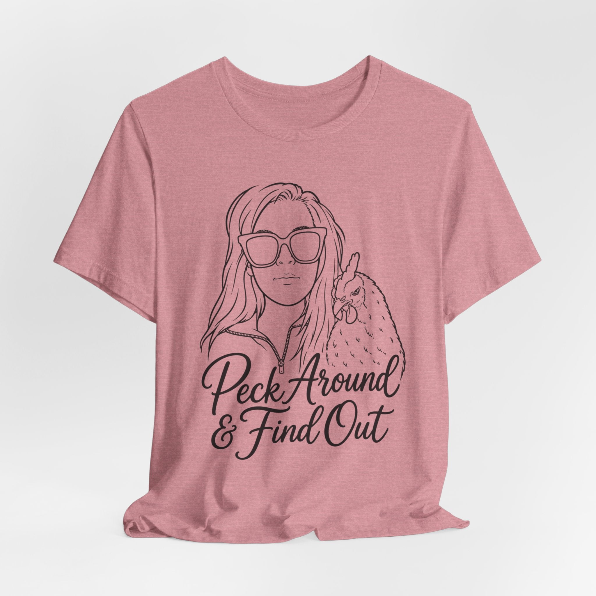 Peck Around Tee
