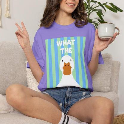 What The Duck Tee-COMFORT COLORS