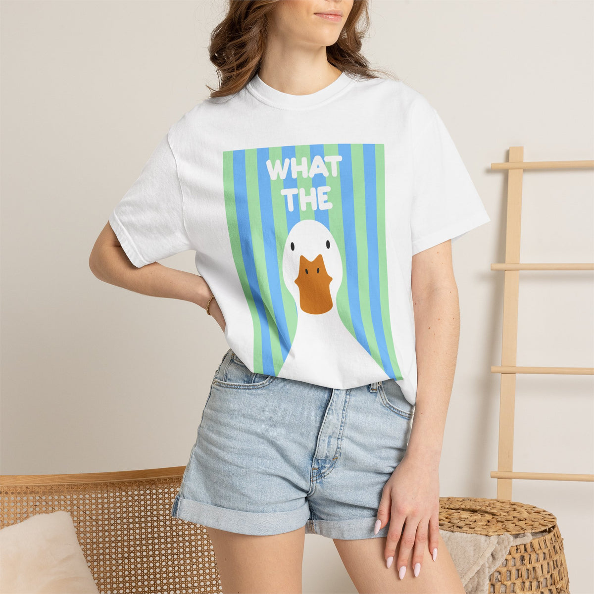What The Duck Tee-COMFORT COLORS