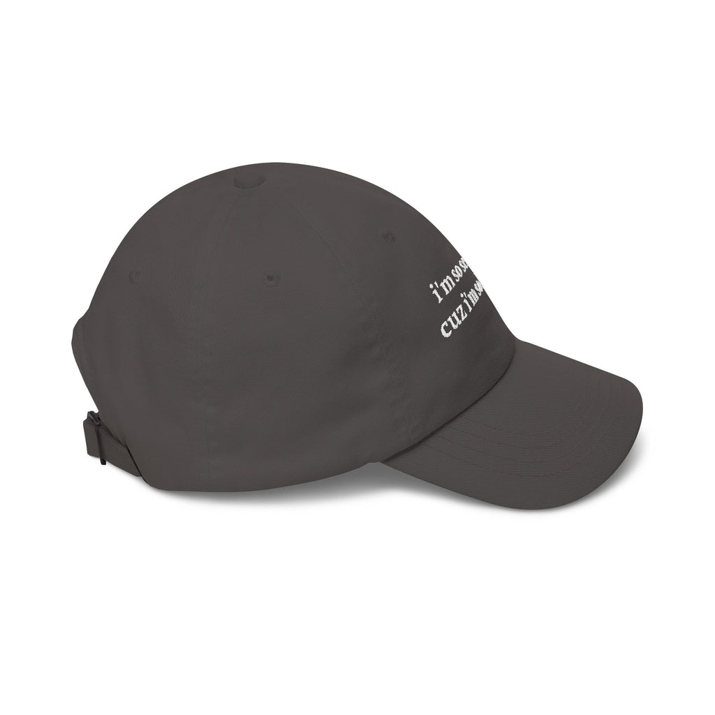i’m so hungry baseball hat