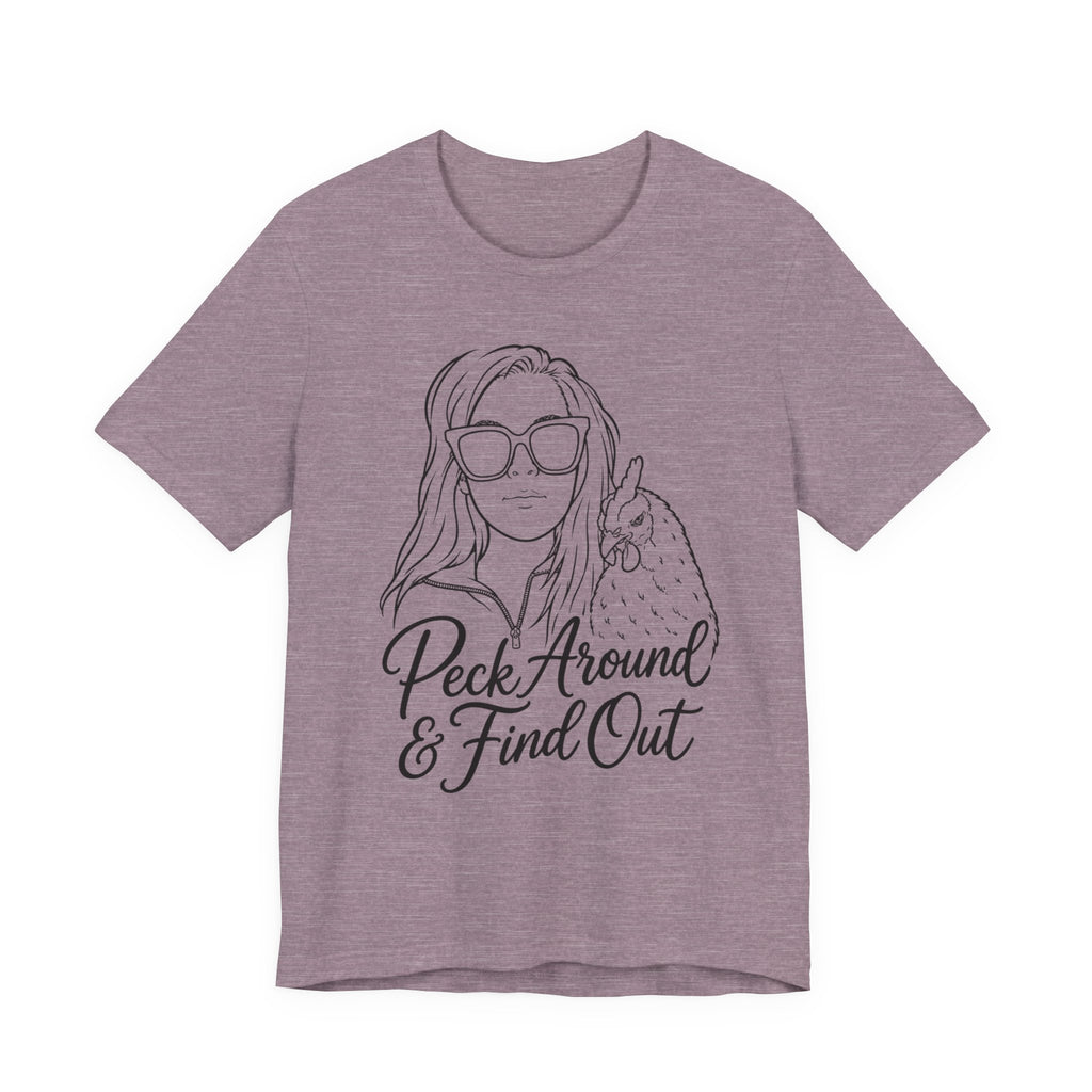 Peck Around Tee
