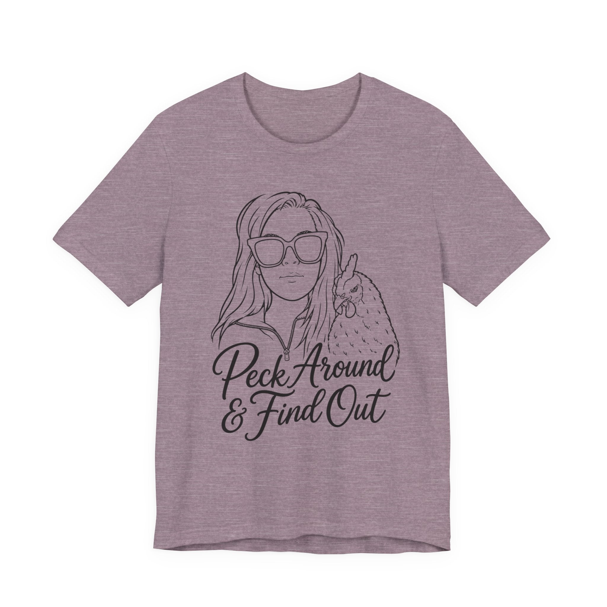Peck Around Tee