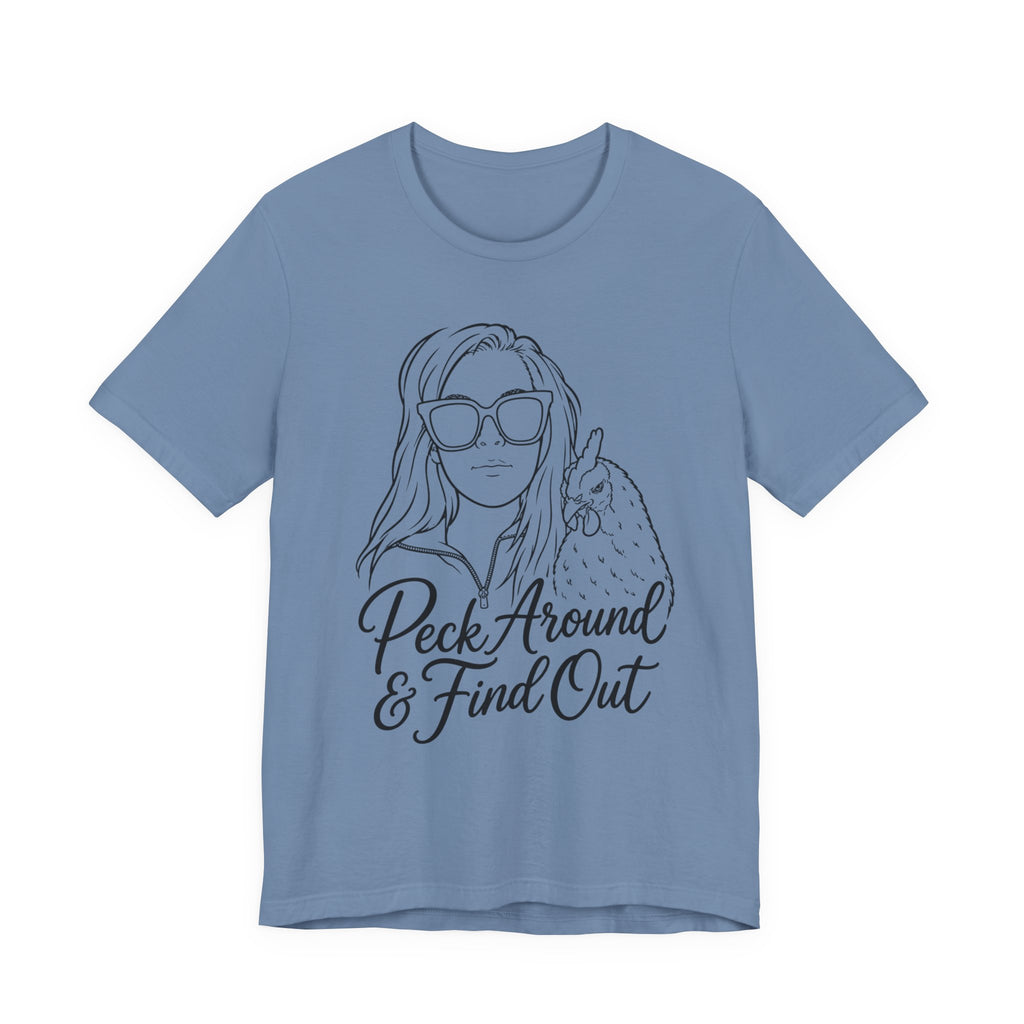 Peck Around Tee